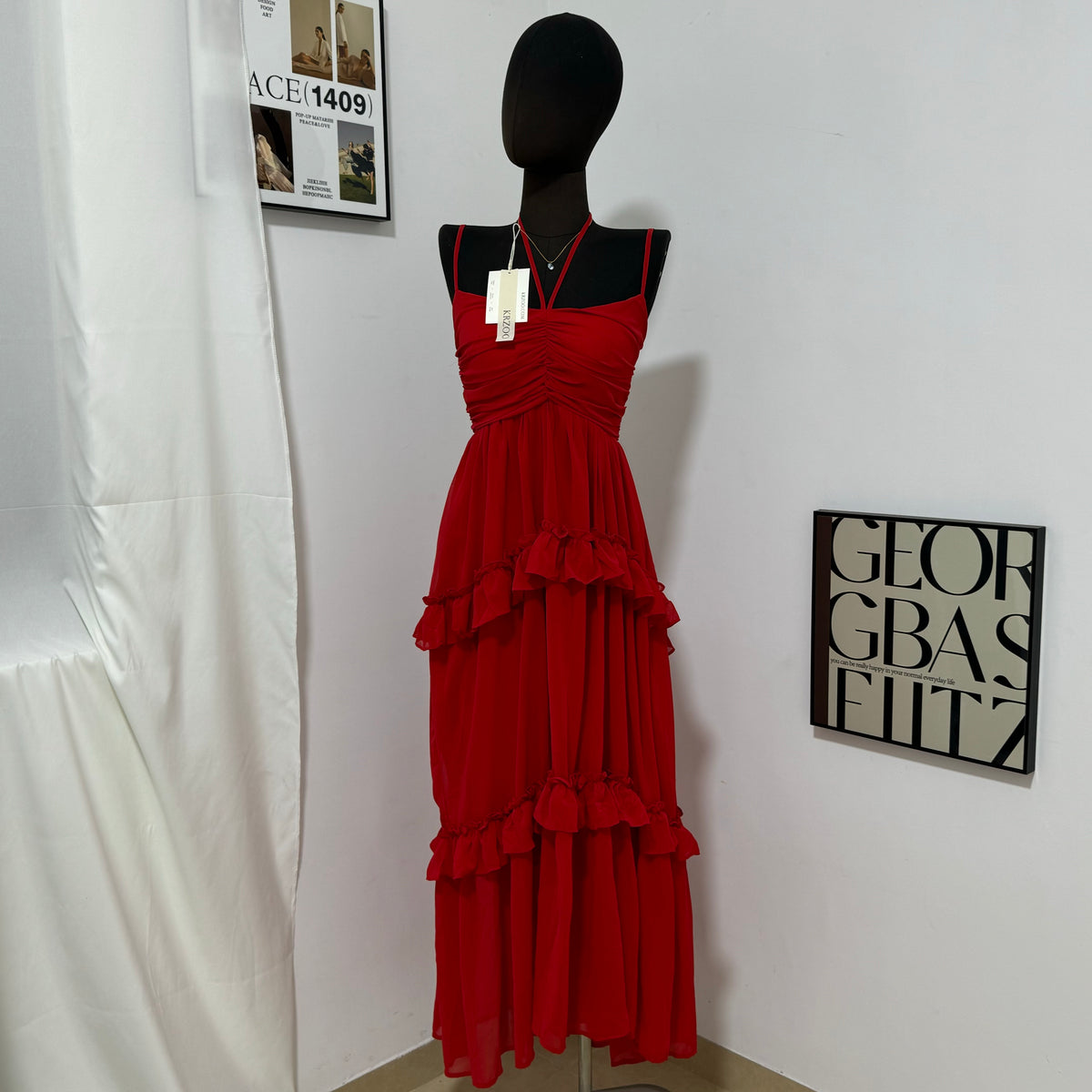 Unique and Beautiful Dopamine Dress