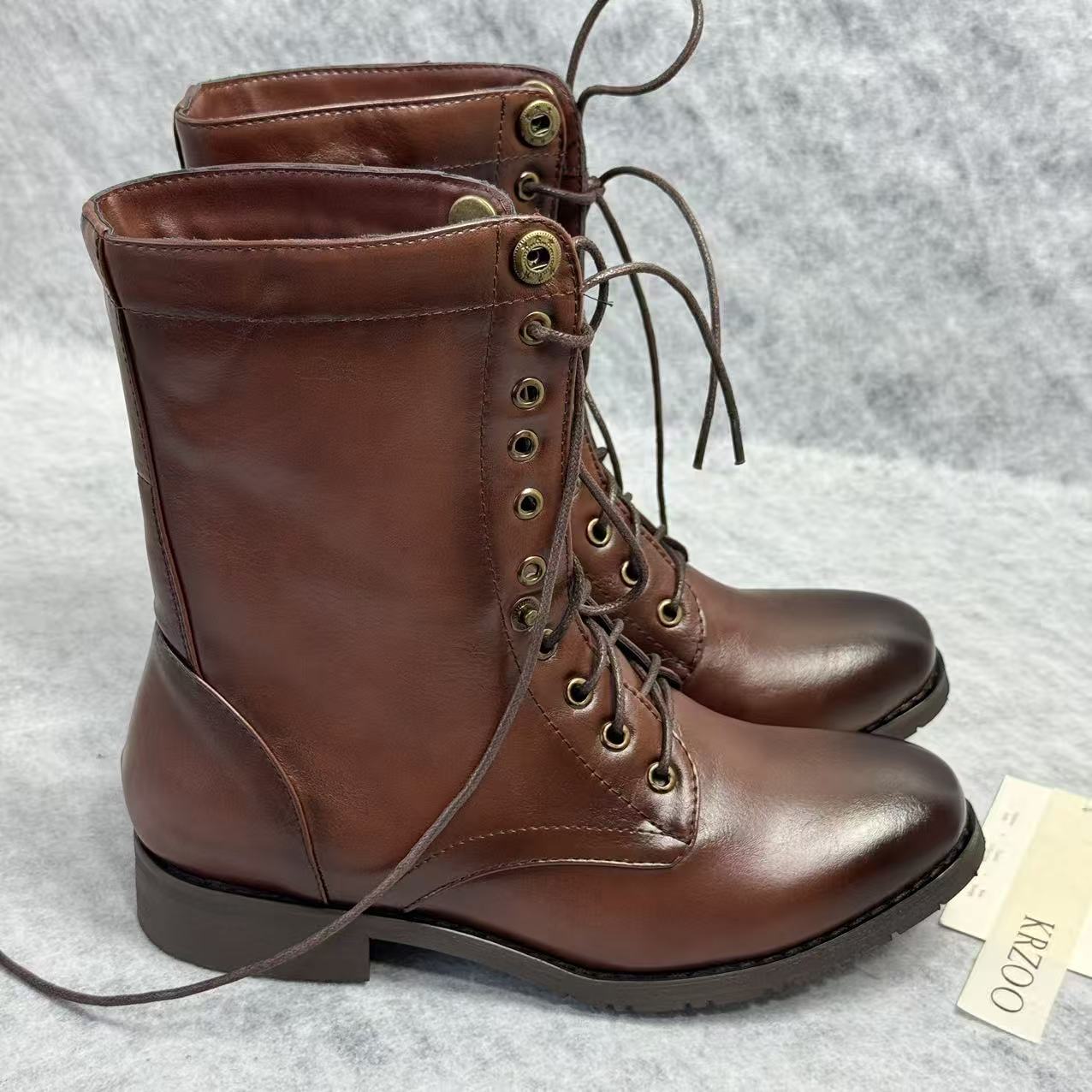 Retro Martin boots - reversible short boots