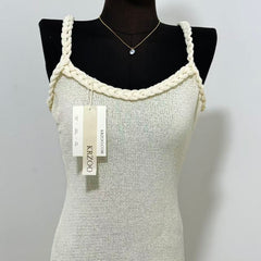 Hand-Woven Braided Rope Dress