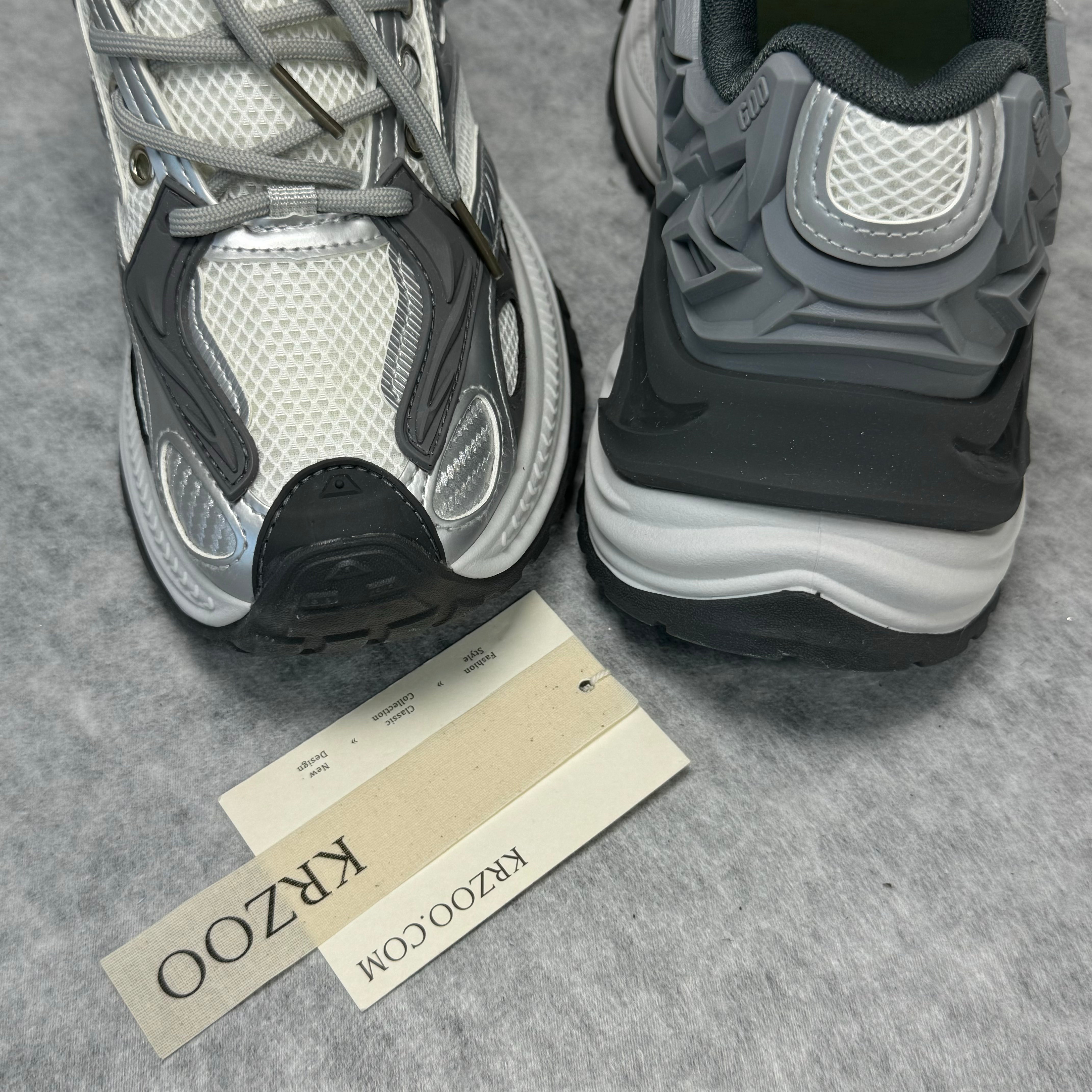 Mechanical armor mesh breathable dad shoes