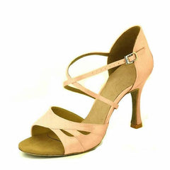 Women's Satin 9cm Ballroom Dance Shoes/Latin Shoes