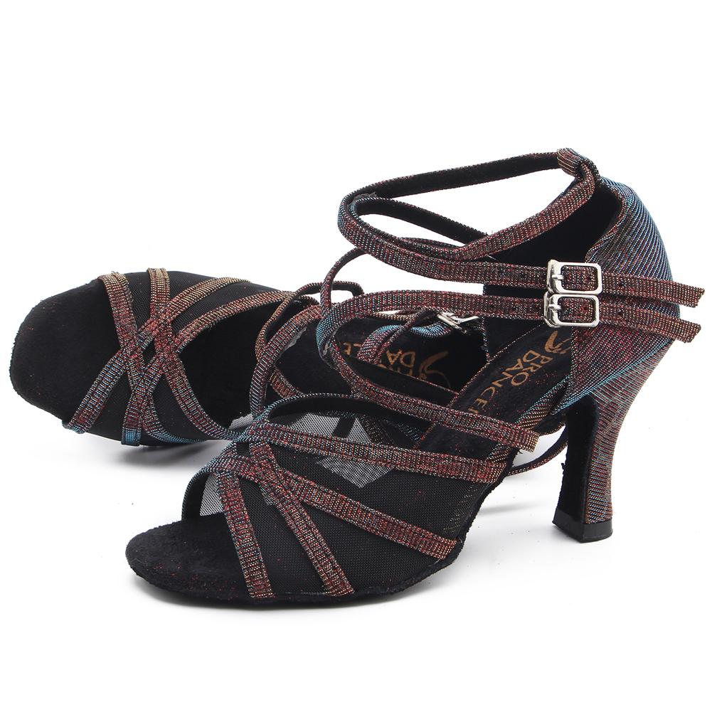 Women's Sparkling Glitter 5.6cm Heel Ballroom Dance Shoes/Latin Shoes