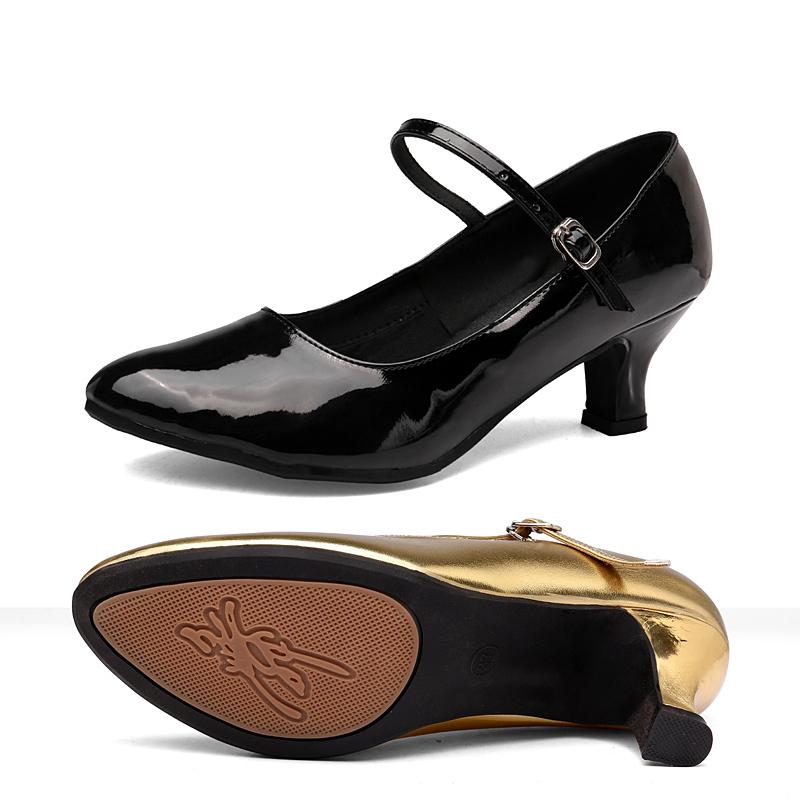 Women's Leatherette 5.5cm Heels Modern With Buckle Ballroom Dance Shoes Modern Shoes