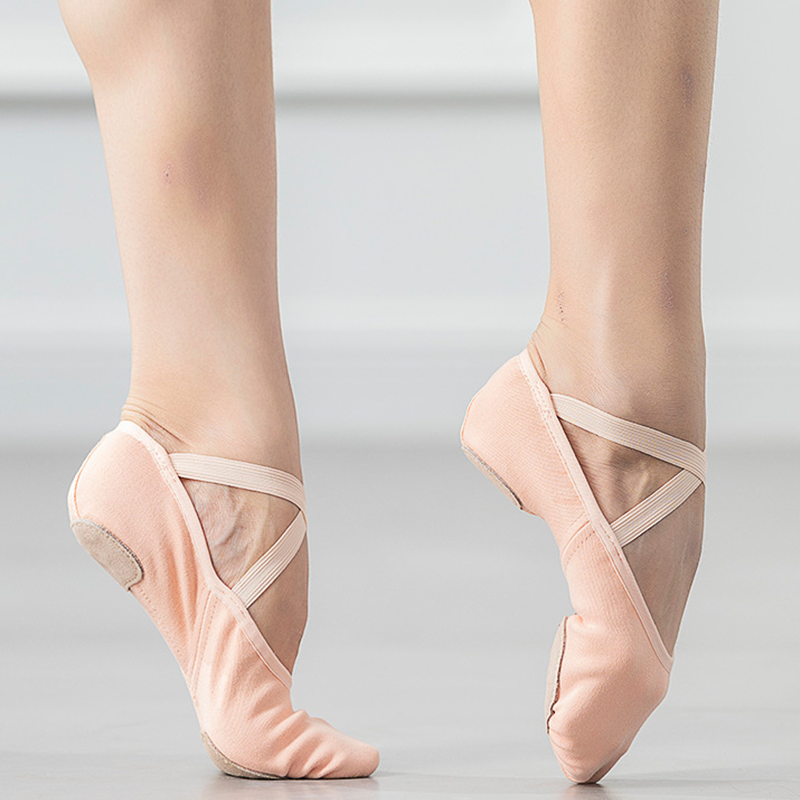 Women's Spandex Split-Sole Ballet Shoes