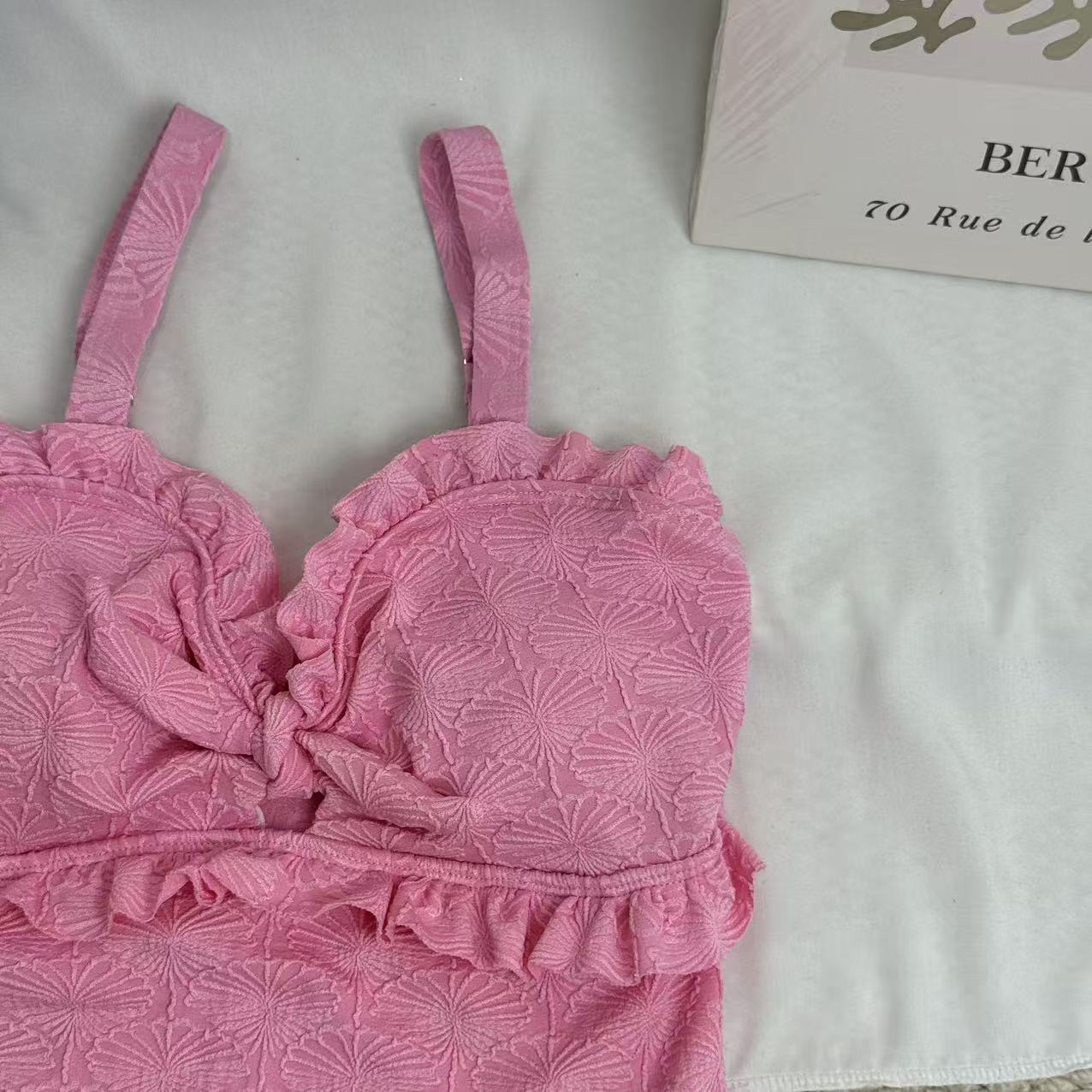 One-Piece Swimsuit With Adjustable Straps