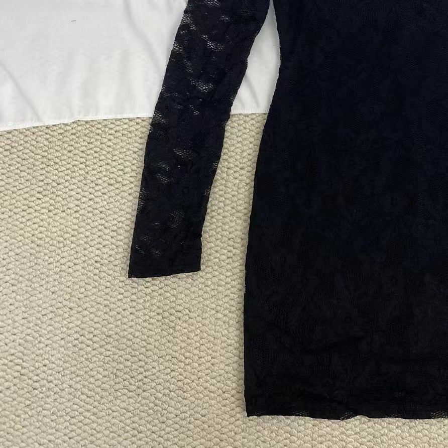 Lace Off-The-Shoulder Dress