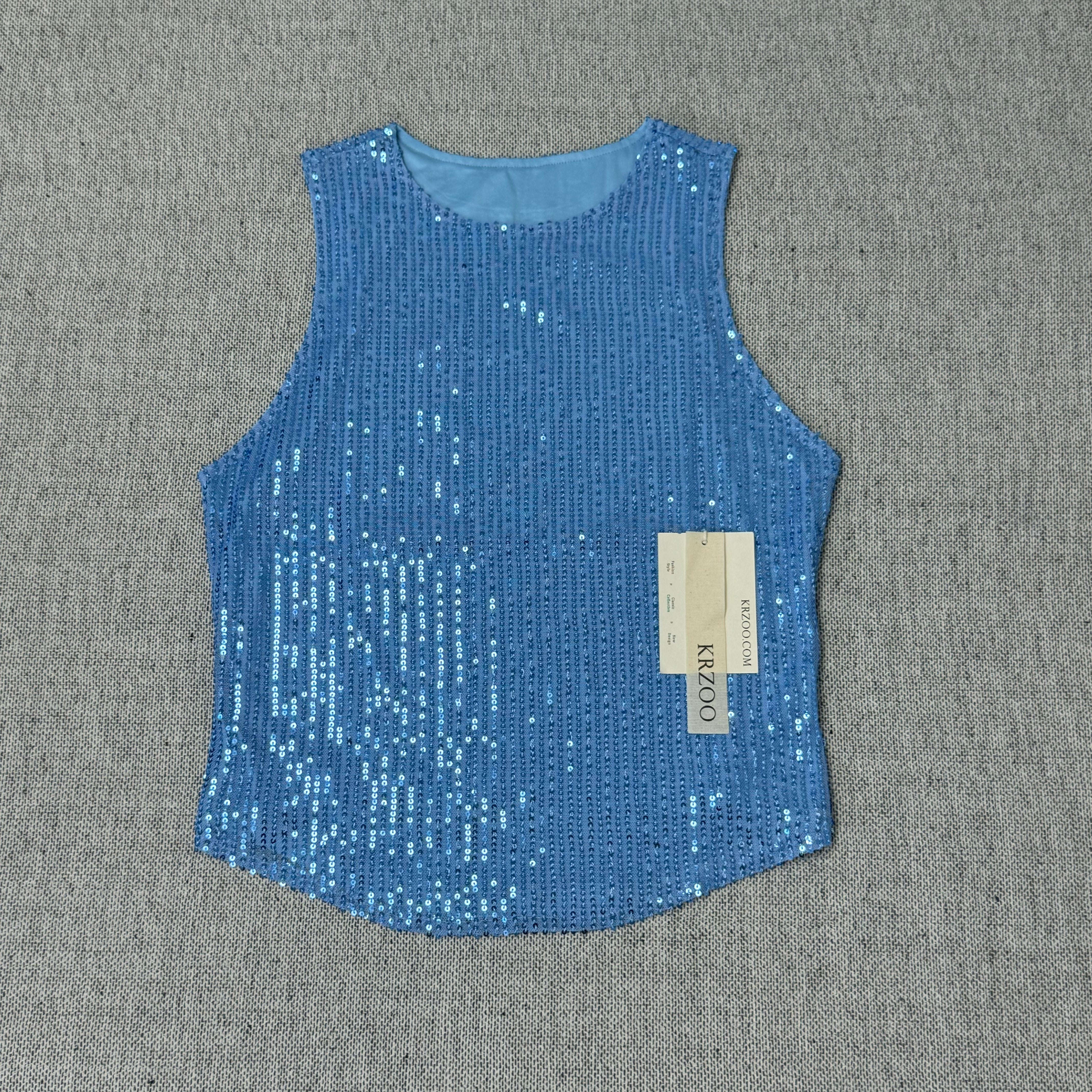 Shenxiang sequined vest