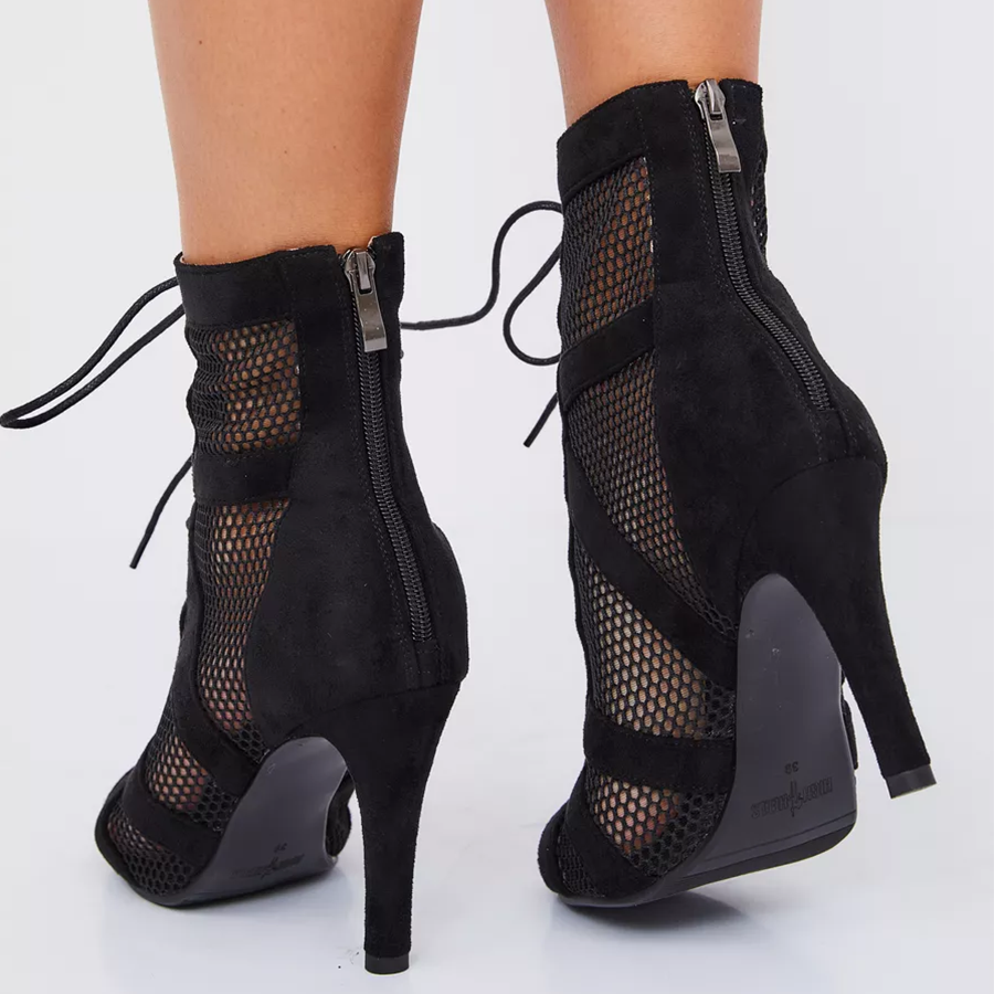 Women's Rubber Sole Customized Dance Heels Boots Salsa JazDance Shoes