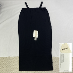 Ribbed short bandeau dress