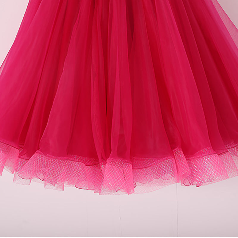 Women's Lace Diamond WaltBallroom Dance Competition Modern Dance Large Swing Dress