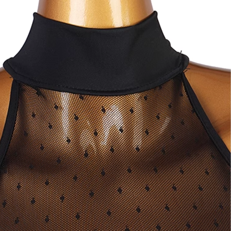 Women's Sleeveless Latin Dance Tops Ballroom Dance Wear