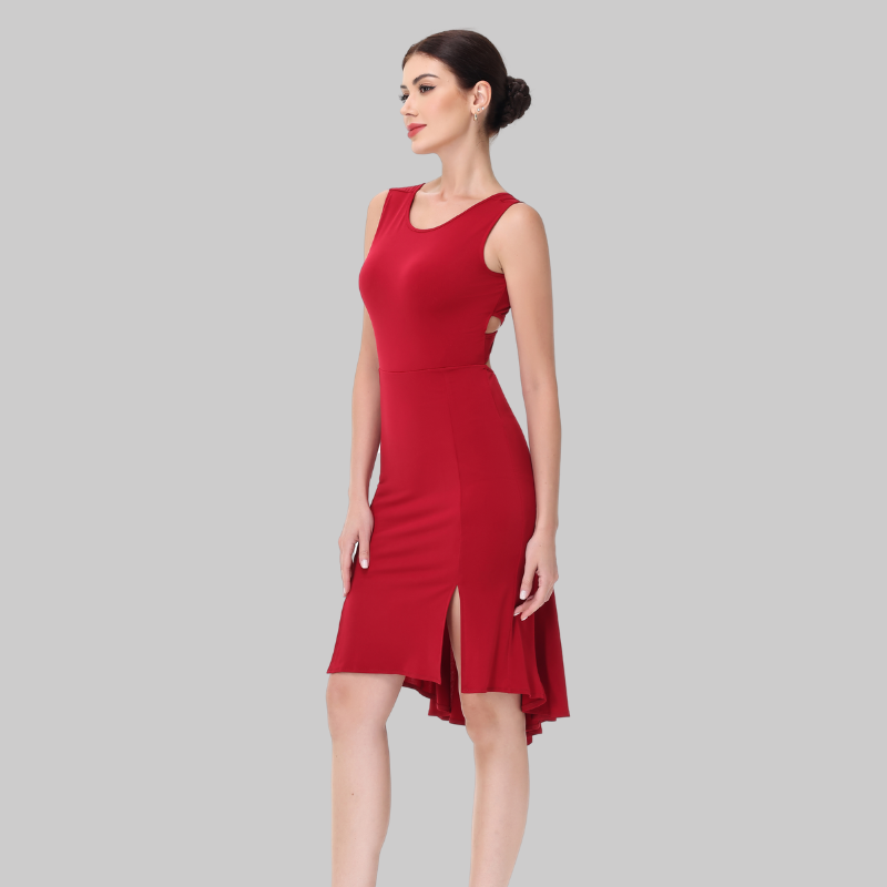 Customisable-Women's Sleeveless Dance Wear Dance Dress Performance Wear
