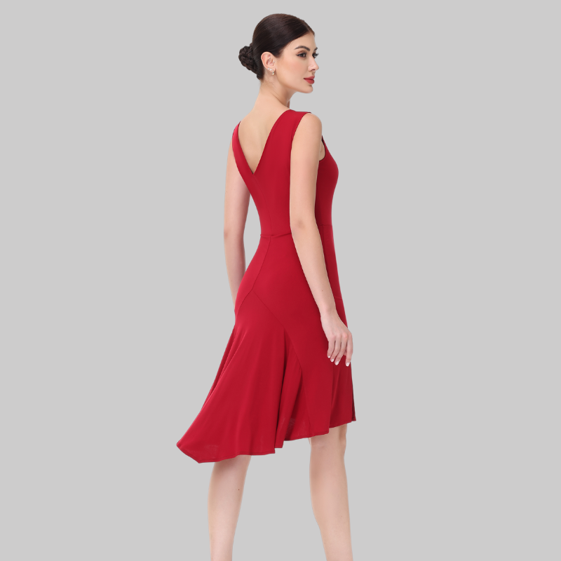 Customisable-Women's Sleeveless Dance Wear Dance Dress Performance Wear