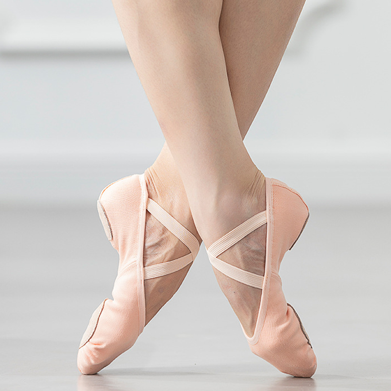 Women's Spandex Split-Sole Ballet Shoes