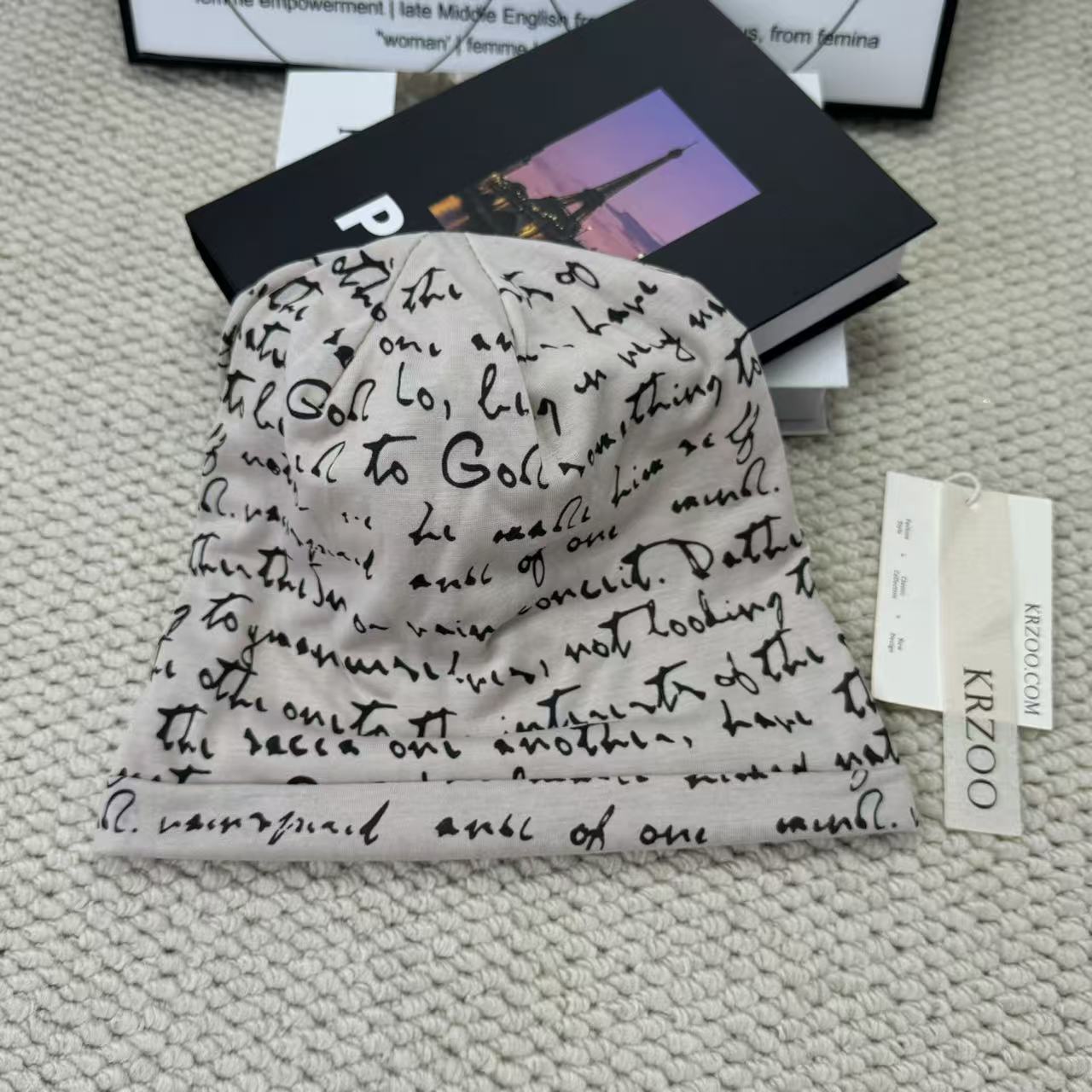Letterhead cap with multiple layers