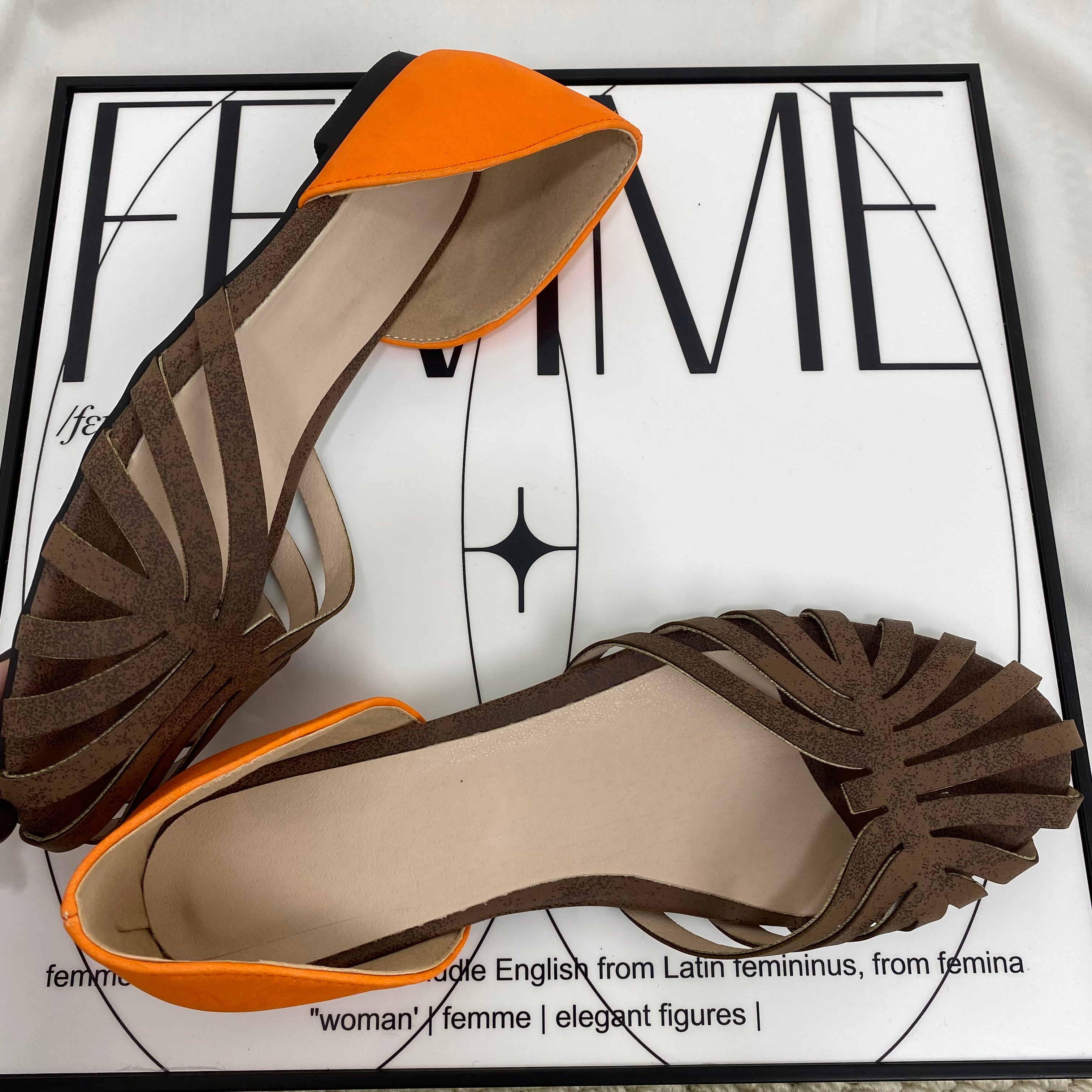 Casual Flat-Heeled Oversized Sandals