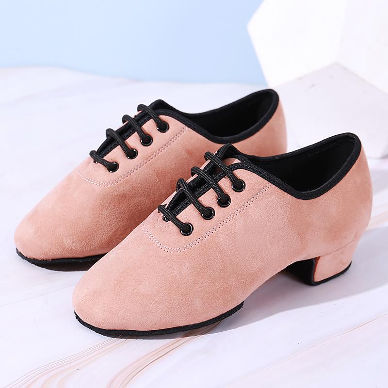 Women's Suede 3.5cm Heel Teaching & Practice Shoes Ballroom Dance Shoes
