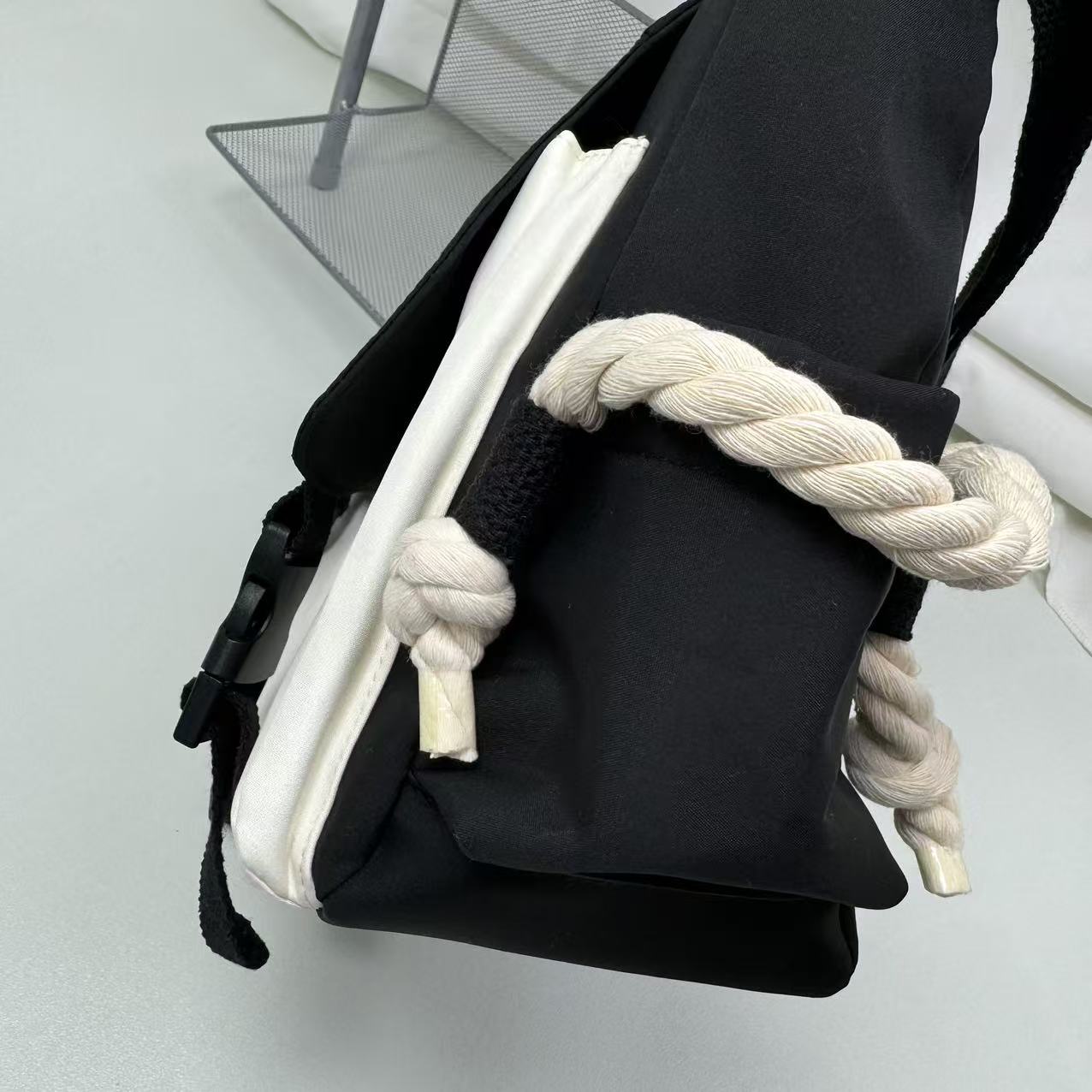 Multi-color diagonal crossbody casual shoulder bag