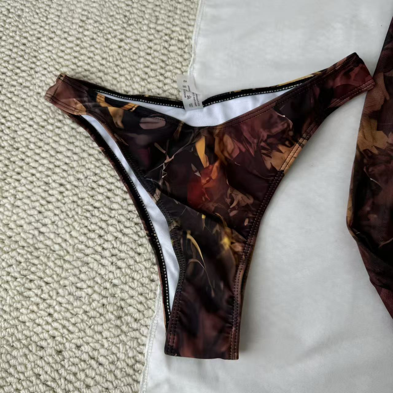 Net-silk high-waisted skirt set
