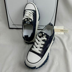 Retro Denim Casual Sneakers