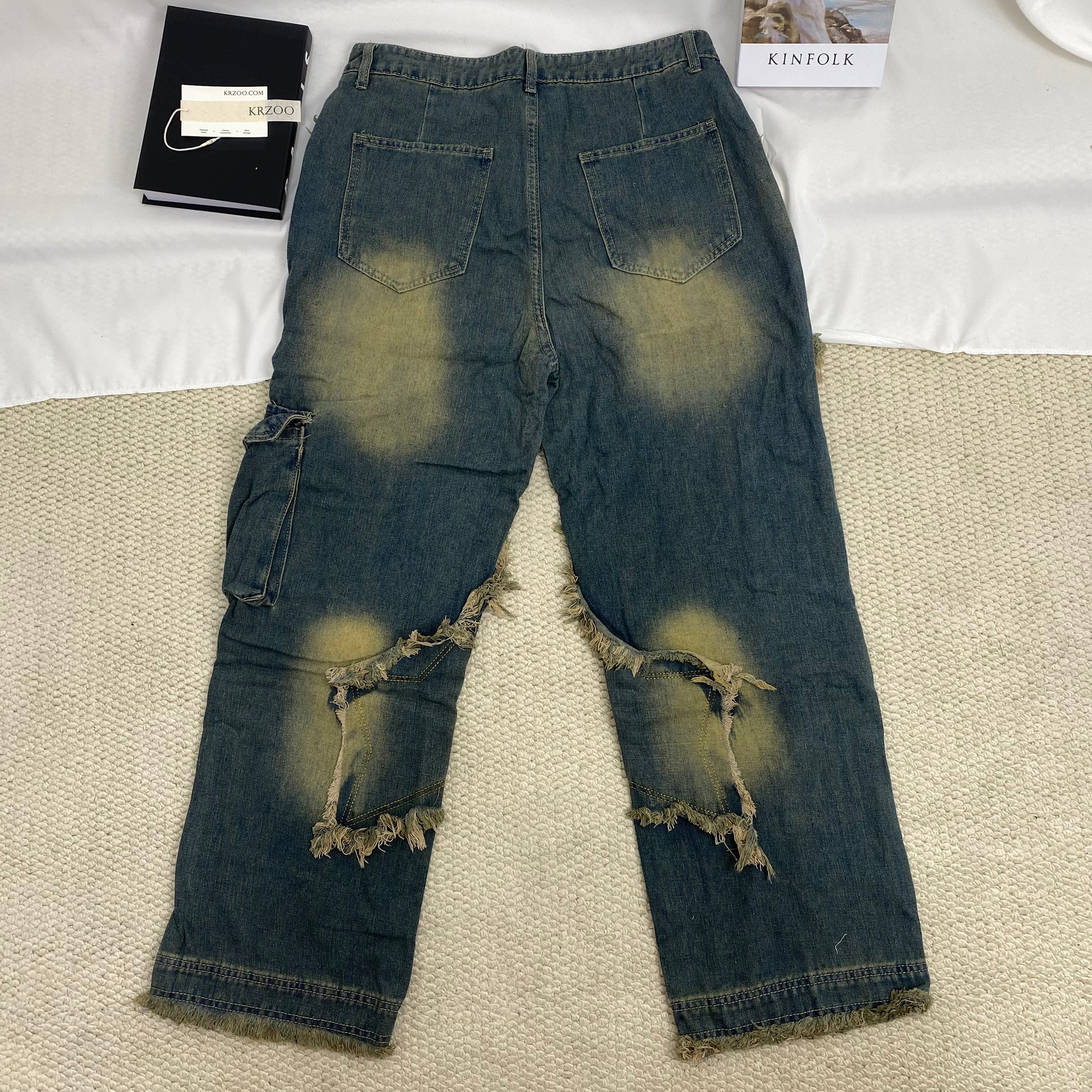 Vintage Five-Pointed Star Jeans