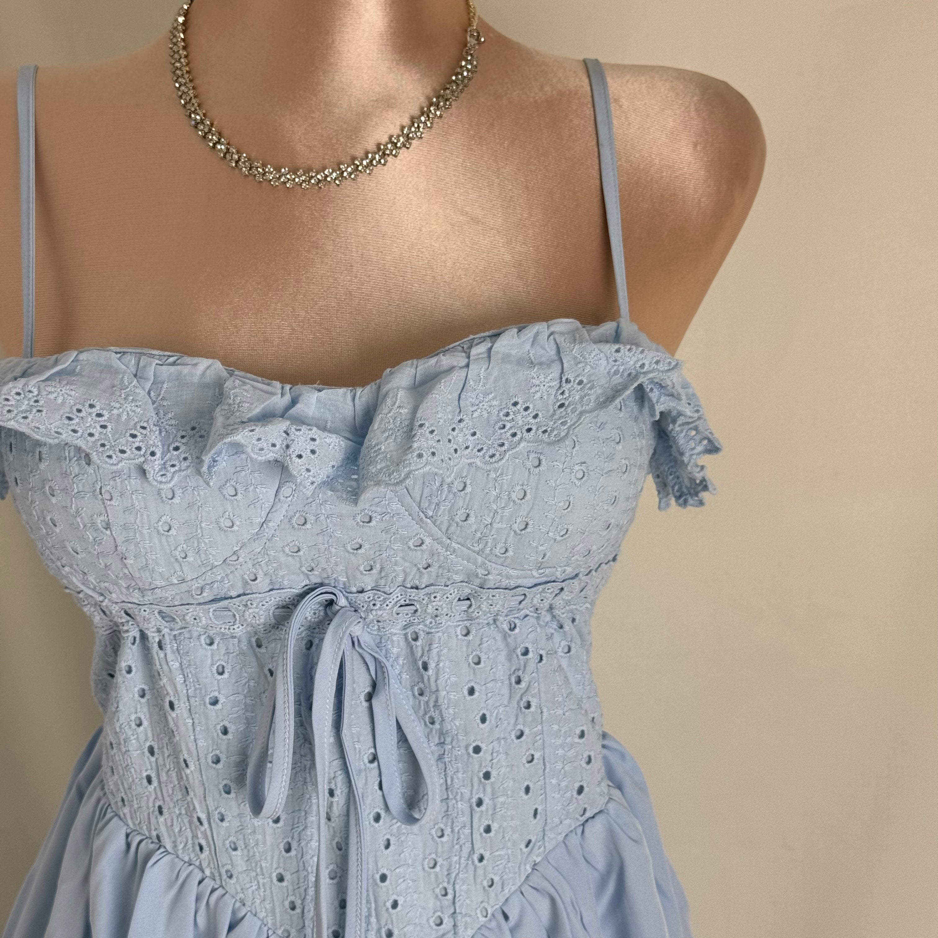 French-Style Belted Slit Dress
