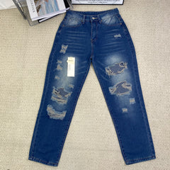 Hole-up skinny jeans