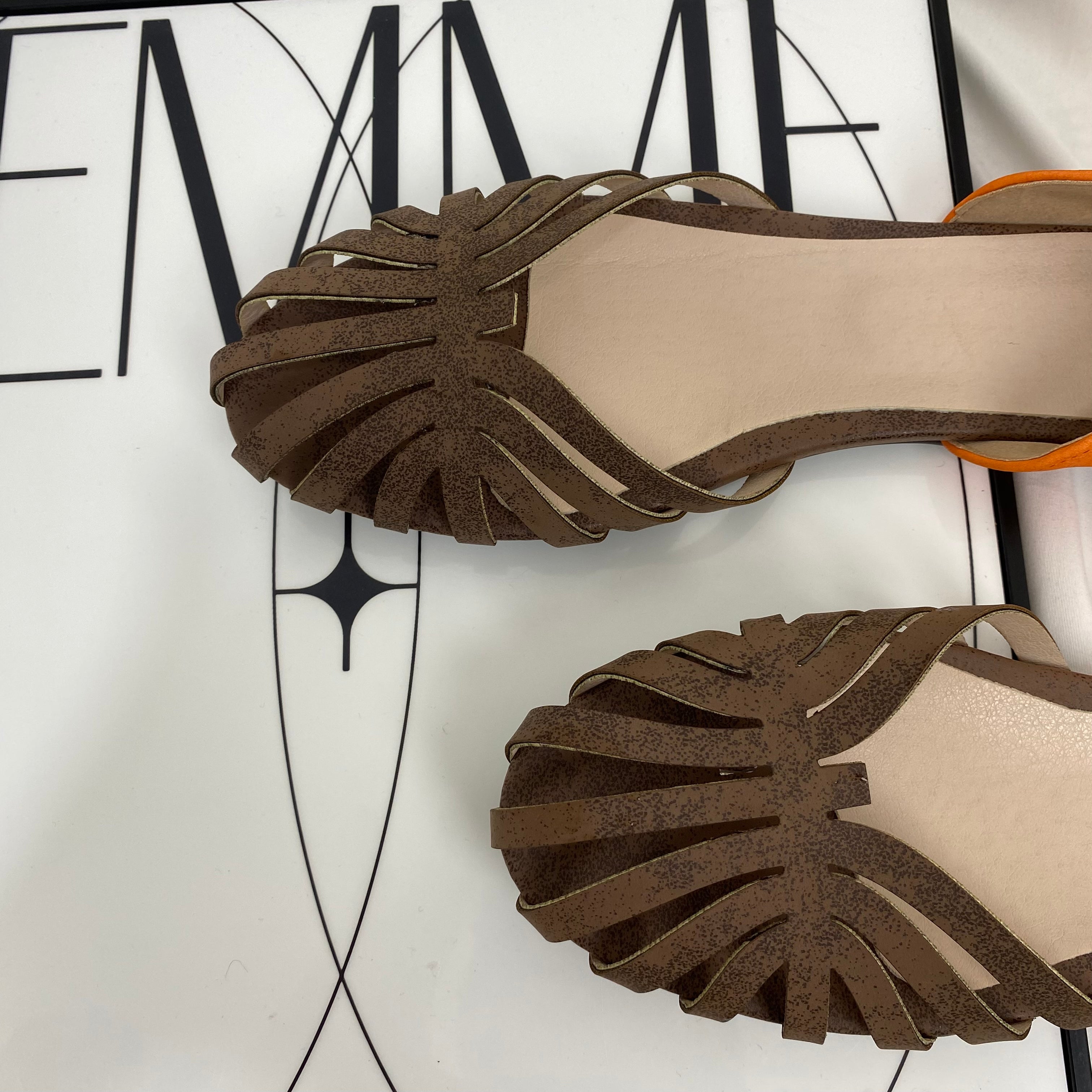 Casual Flat-Heeled Oversized Sandals