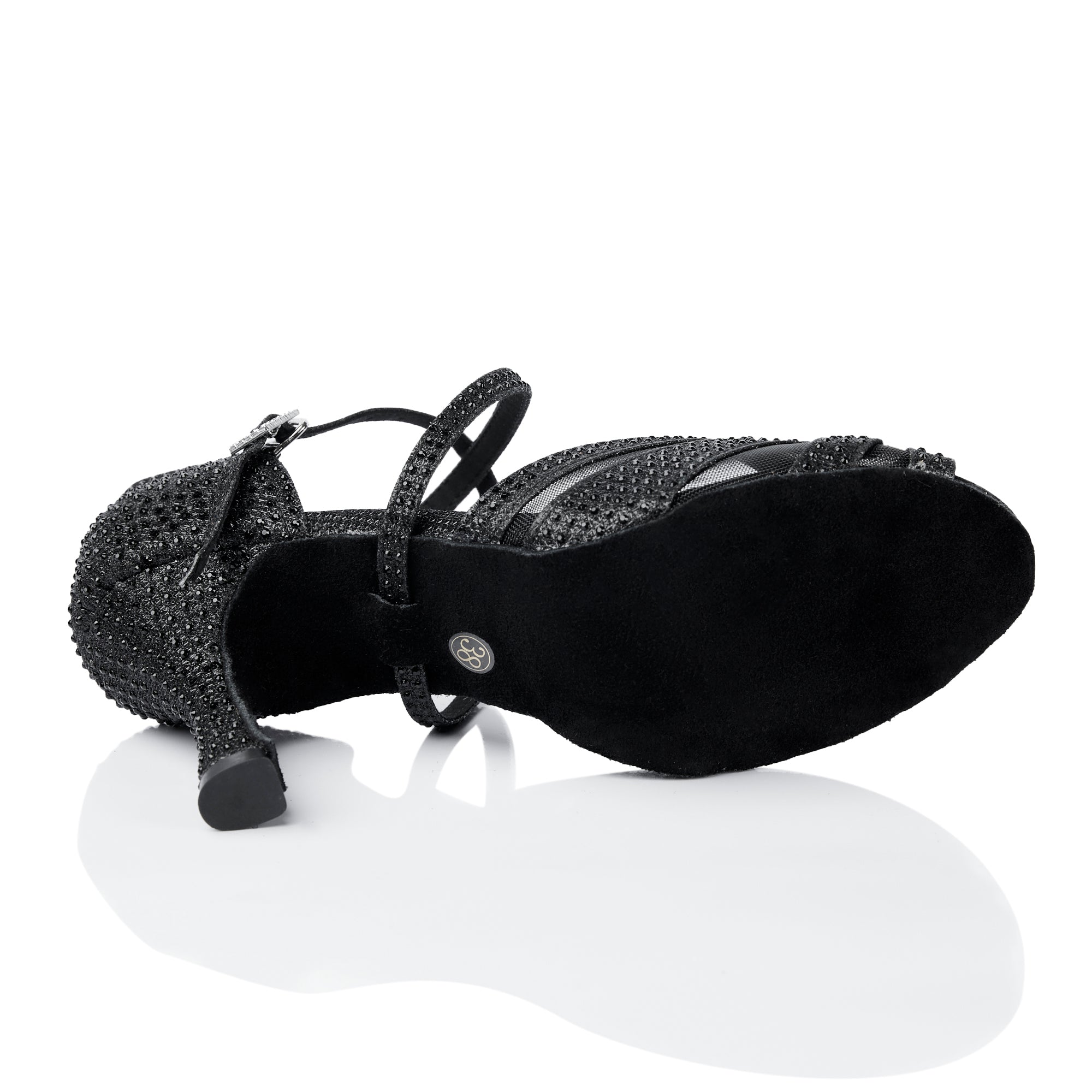 Women's Sparkling Glitter Customized Hee Latin Shoes Salsa Shoes Ballroom Dance Shoes