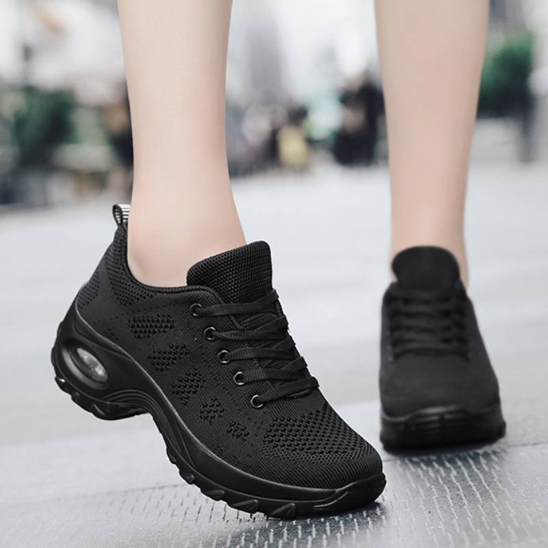 Women's Mesh JazShoes Lace-up Dance Sneakers