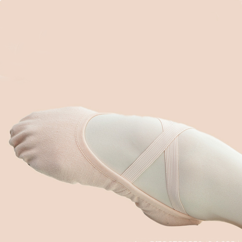 Women's Stretch Canvas Split-Sole Ballet Shoes
