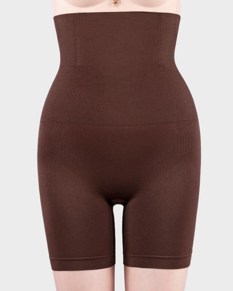 Comfort Seamless High-Waist Mid-Thigh Shaping Shorts