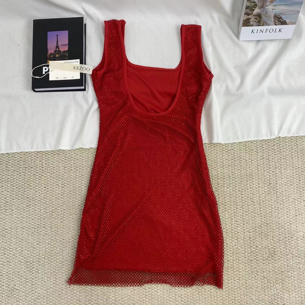 Strappy Backless Bodycon Dress