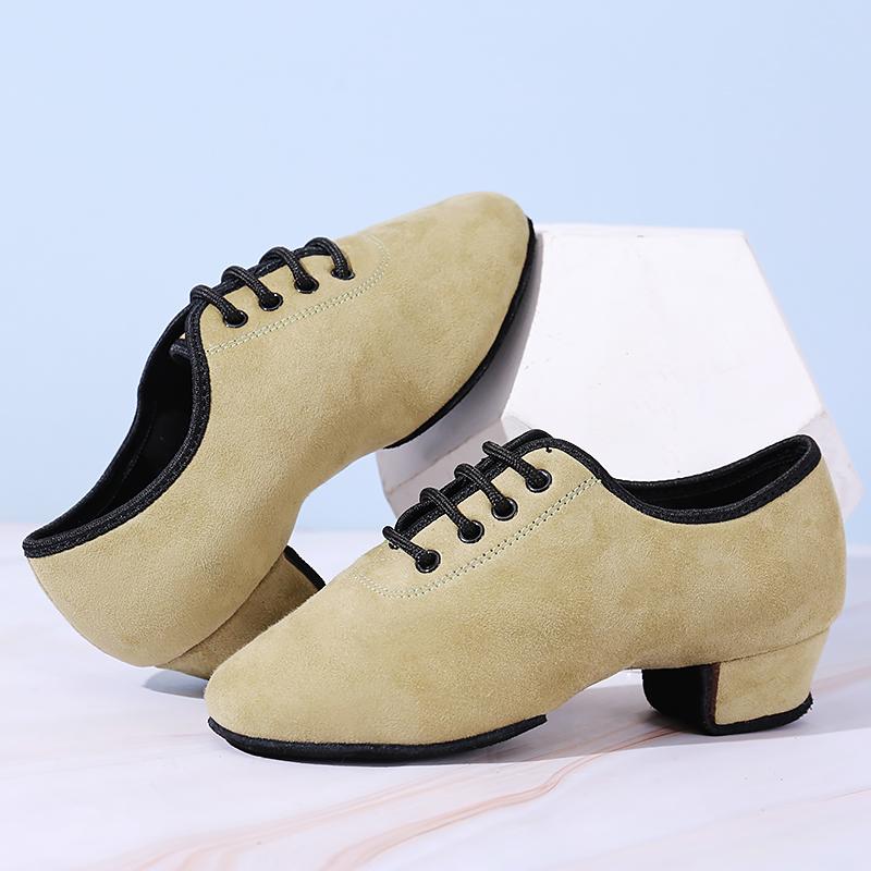 Women's Suede 3.5cm Heel Teaching & Practice Shoes Ballroom Dance Shoes