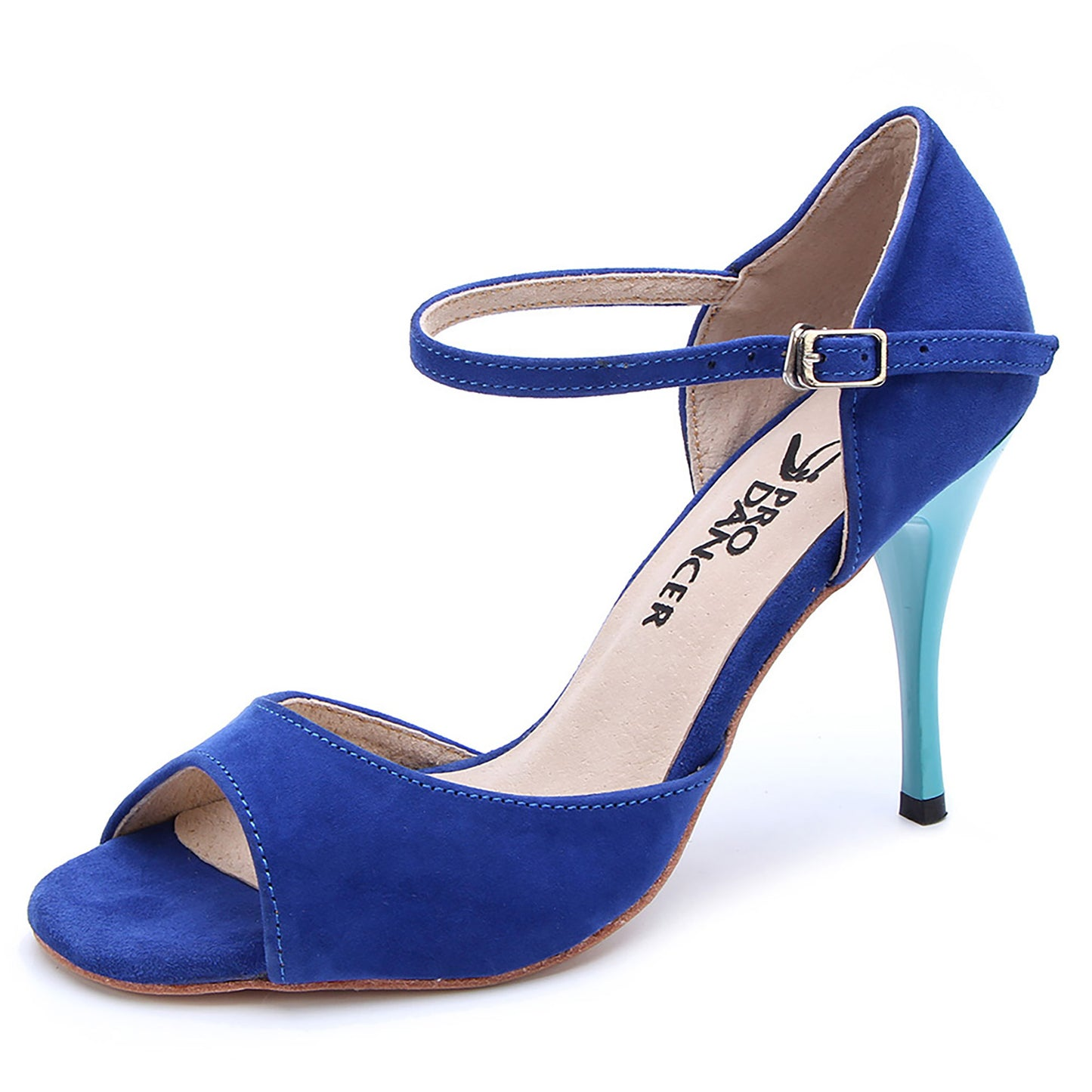 Women's Blue Real Leather 7cm/9cm Heels Dance Shoes Tango Shoes