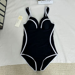 High-Waisted Slimming Swimsuit