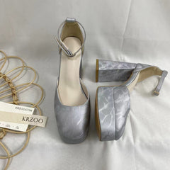 Mary Jane Strappy Heels