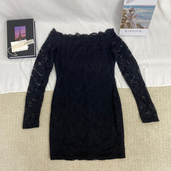 Lace Off-The-Shoulder Dress