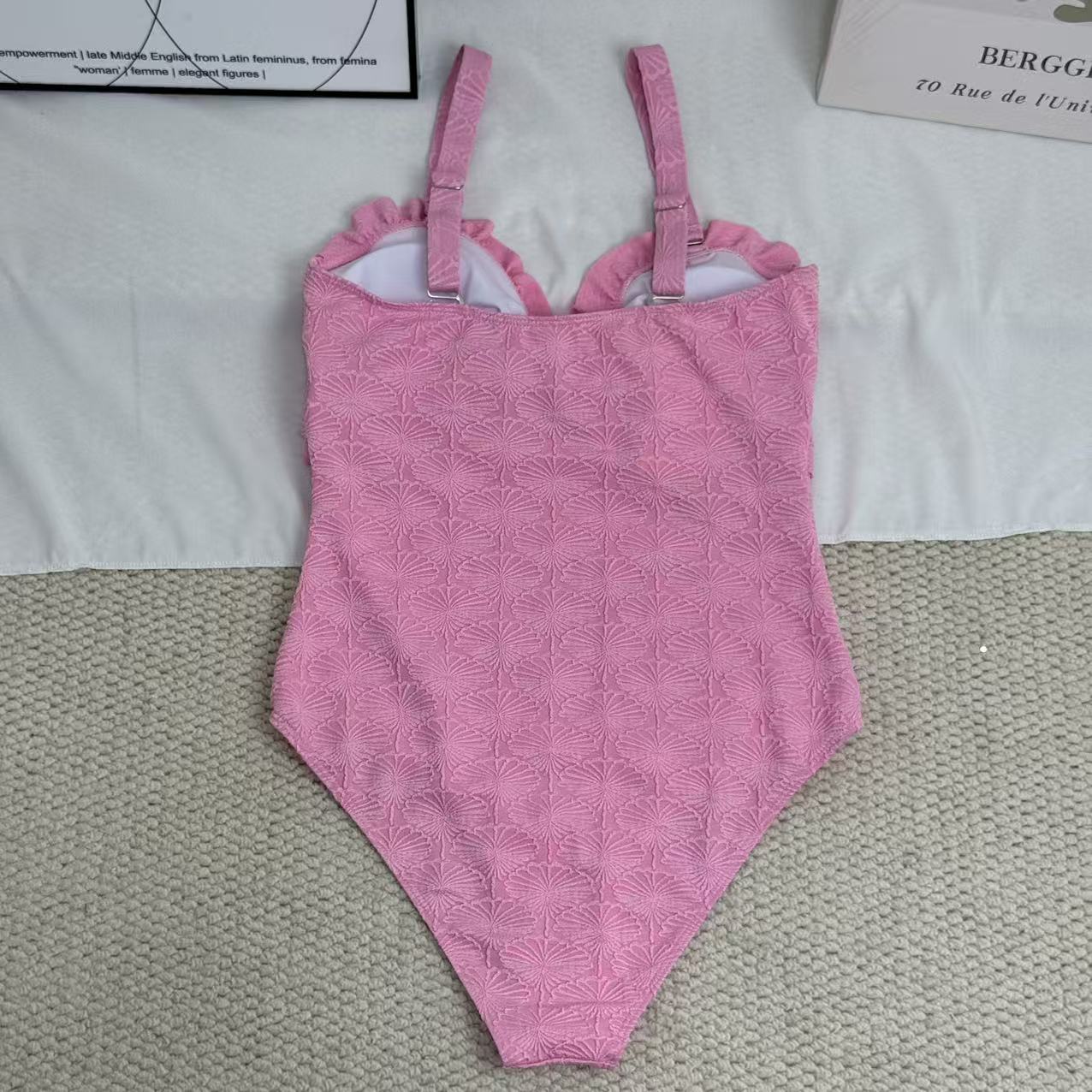 One-Piece Swimsuit With Adjustable Straps