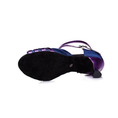 Women's Satin Customized Heel Ballroom Dance Shoes/Latin Shoes