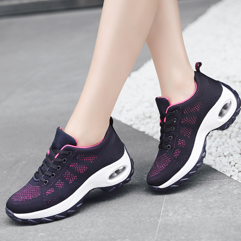 Women's Mesh JazShoes Lace-up Dance Sneakers