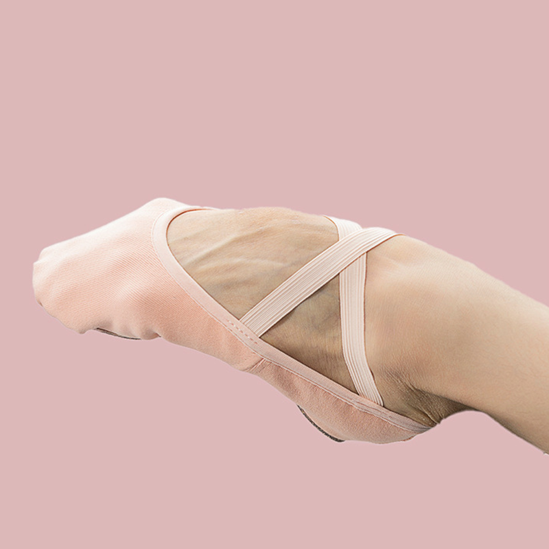 Women's Spandex Split-Sole Ballet Shoes