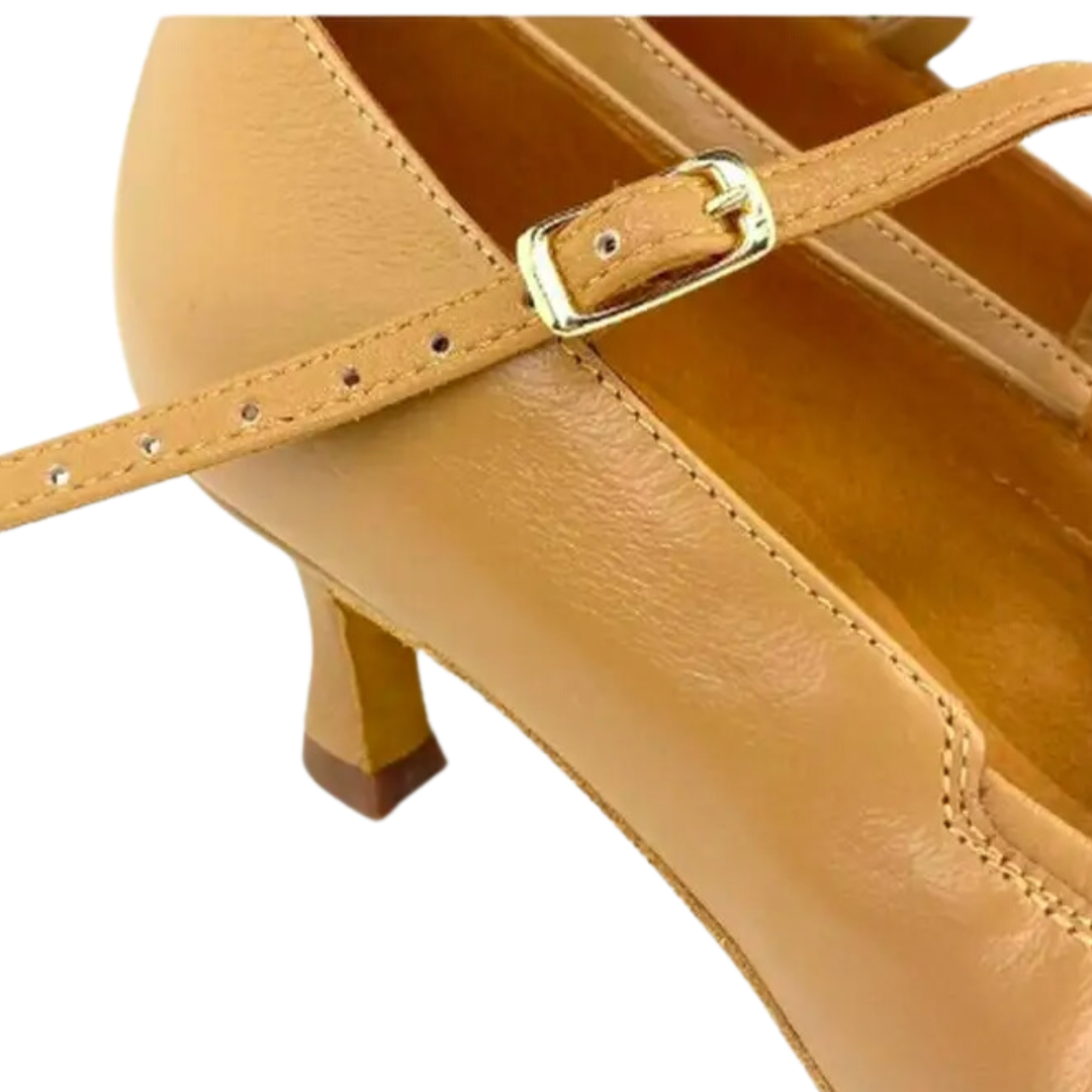 Women's Leatherette Customized Heel Pumps Ballroom Modern Dance Shoes