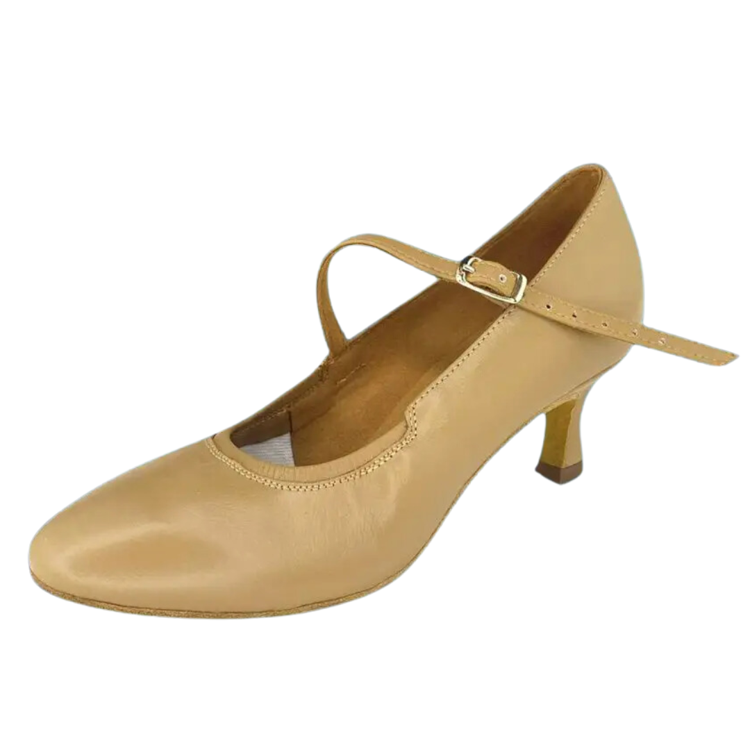 Women's Leatherette Customized Heel Pumps Ballroom Modern Dance Shoes
