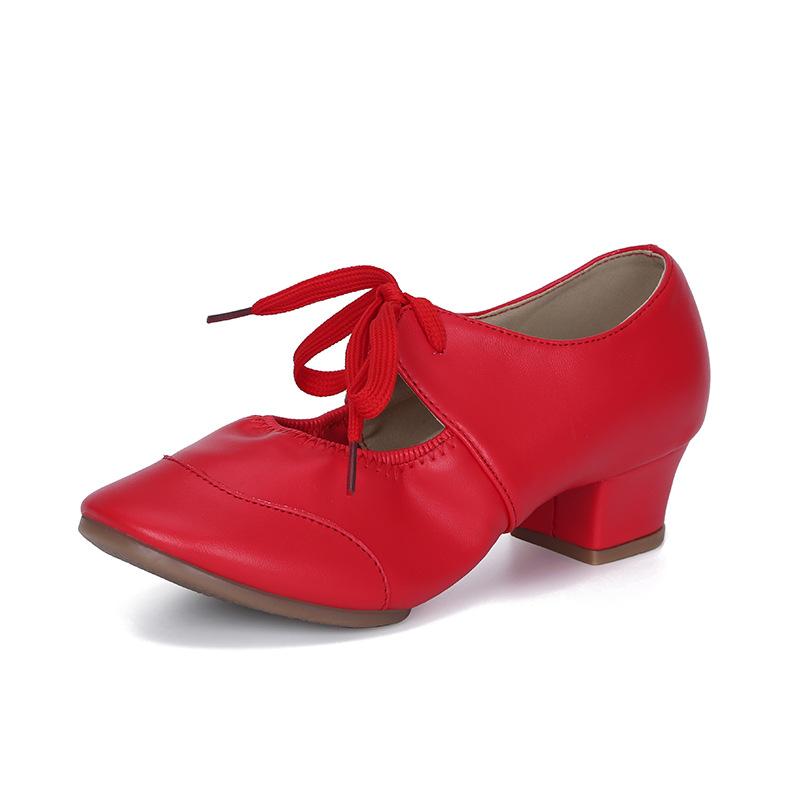 Women's Leatherette 4cm Heels Ballroom Dance Shoes/Swing Shoes