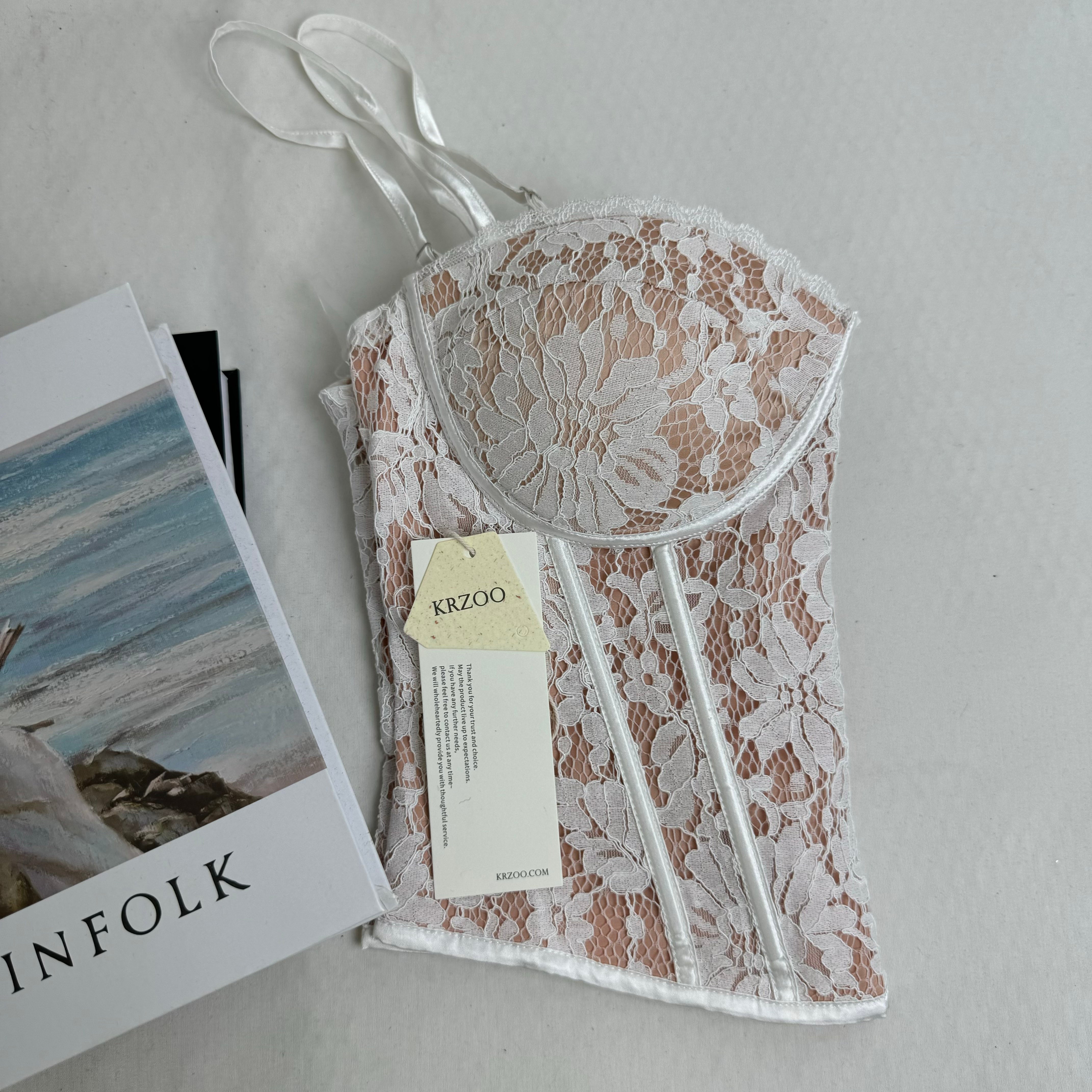 Lace Inner Layer Push-Up Fishtail Bra