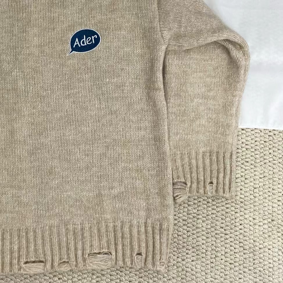 Embroidered Soft And Cozy Sweater