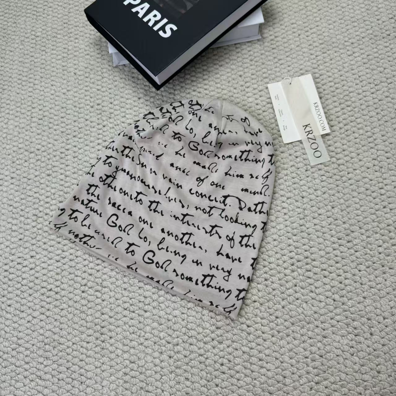 Letterhead cap with multiple layers