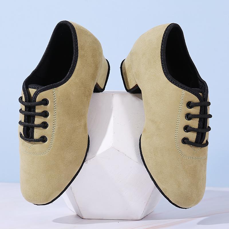 Women's Suede 3.5cm Heel Teaching & Practice Shoes Ballroom Dance Shoes
