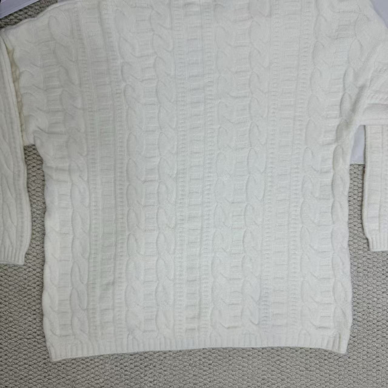 Lazy Style Cable Knit Pullover Sweater